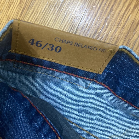 Big and Tall Men's Chaps Relaxed Fit Jeans Big and Tall 46x40 NWT - Picture 5 of 8